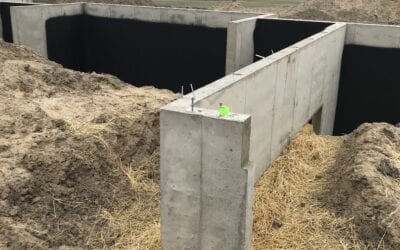 Pouring a Foundation for New Home Construction in the Winter